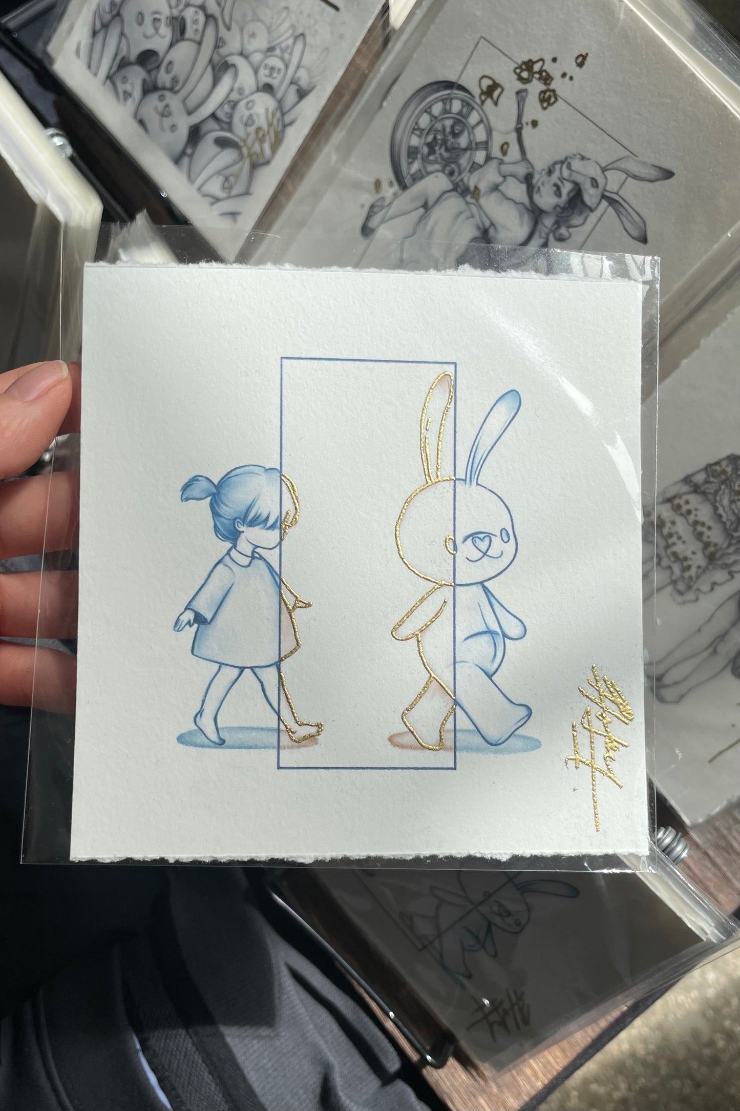 Transform Embossed Art Print