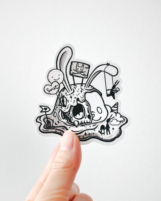 Goodbunny Land Sticker