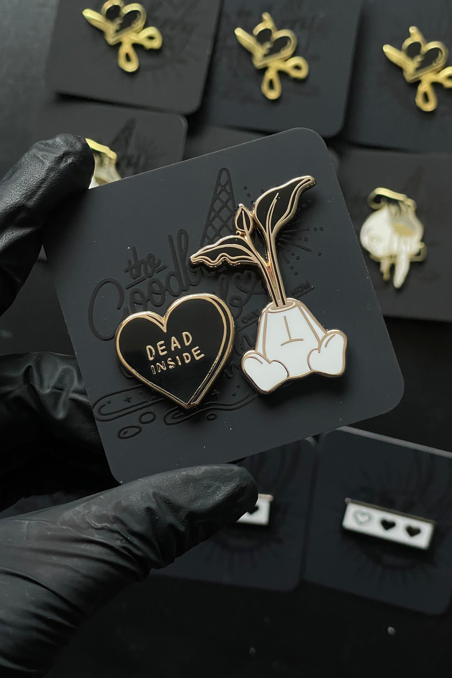 Dead Inside Pin Set