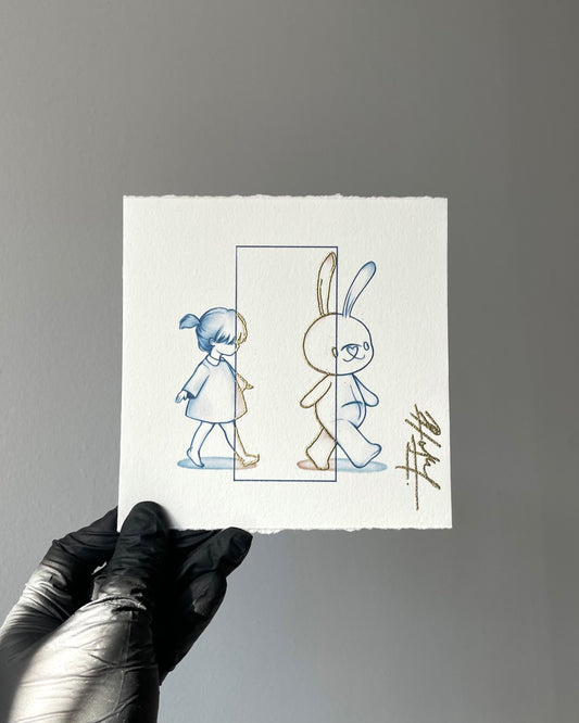 Transform Embossed Art Print